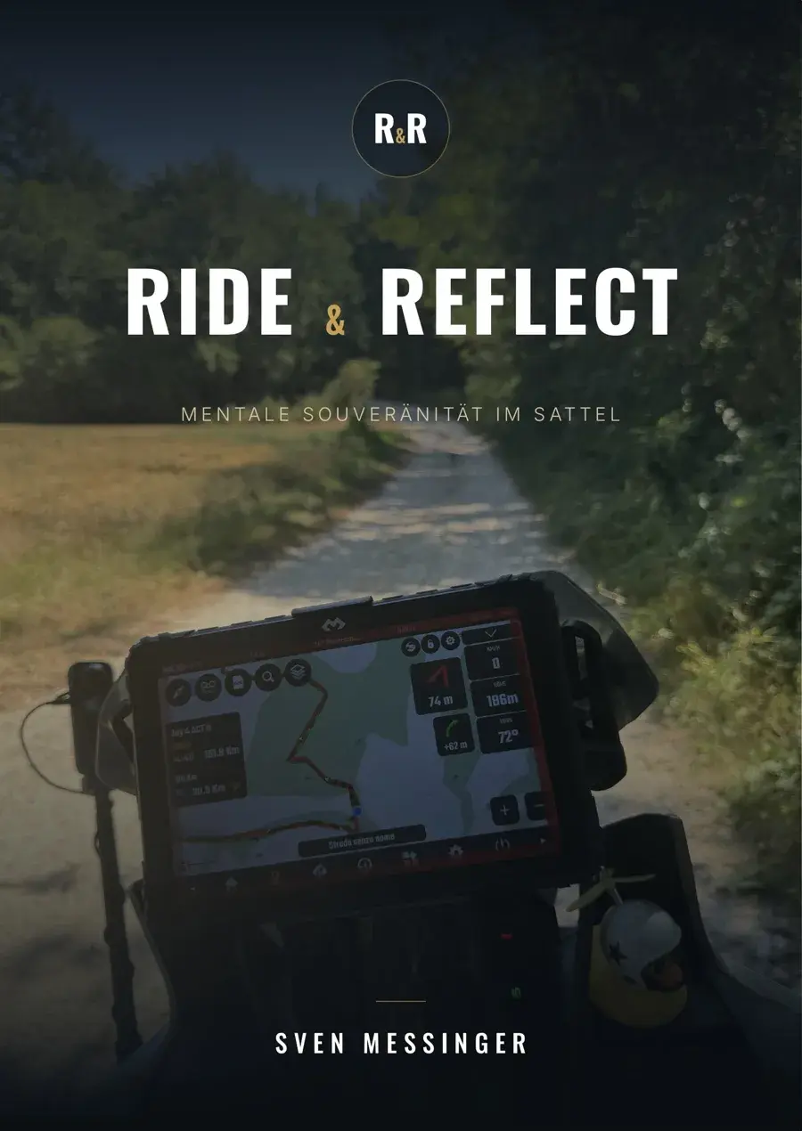 Buchcover: Ride & Reflect – Mentale Souveränität im Sattel von Sven Messinger